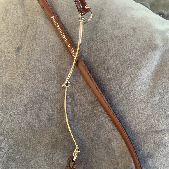 Gucci Brown and Gold Women's Belt - Picture 6 of 7